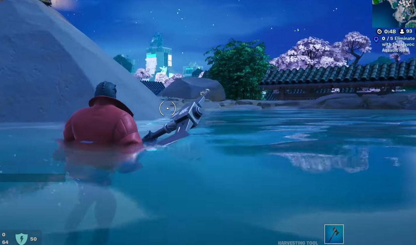 Fortnite hot springs