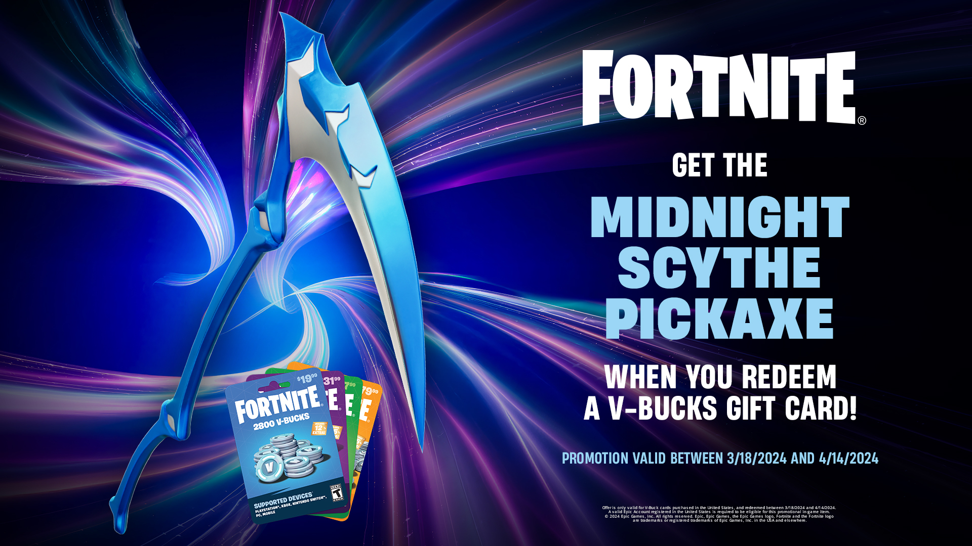 Midnight Scythe in Fortnite