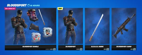 Fortnite item shop blood sport 04 08