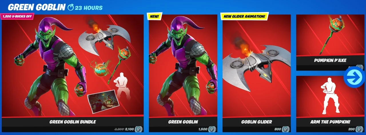 Fortnite Green Goblin