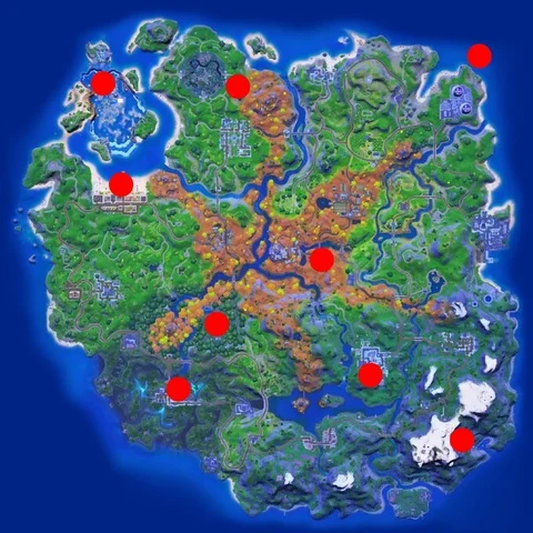 Fortnite joneses locations map