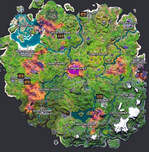 Fortnite kaminofen locations season 8