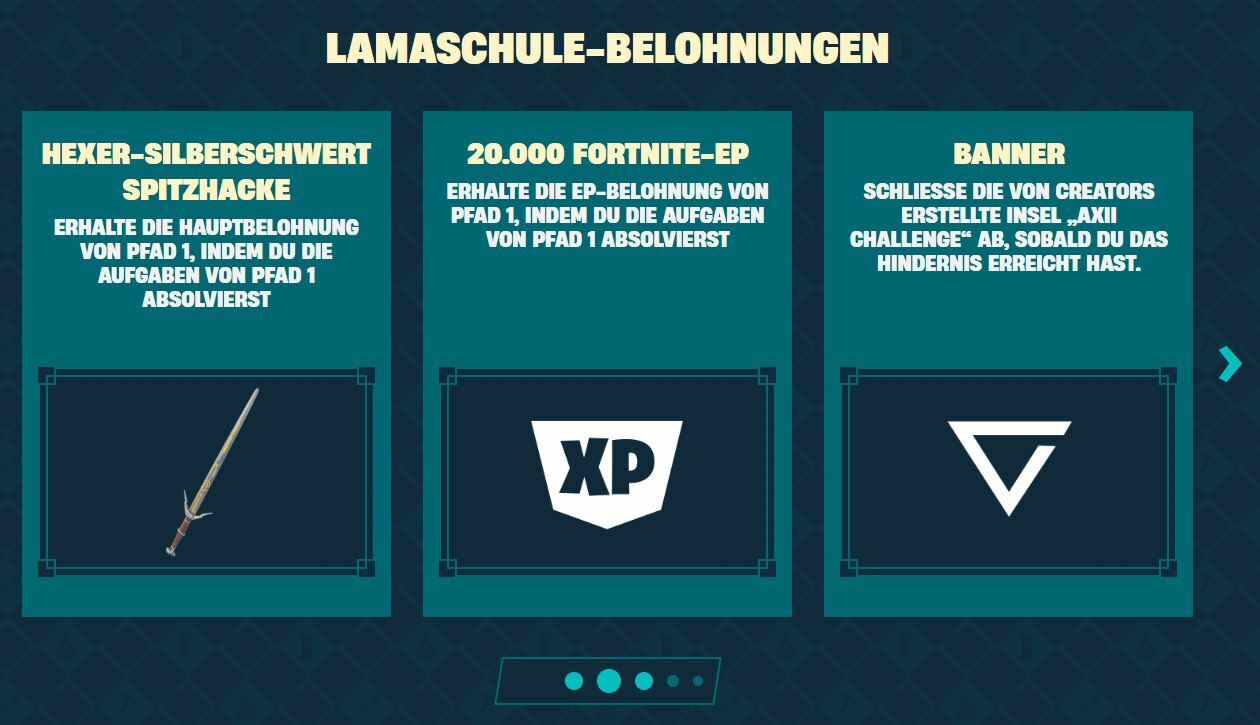 Fortnite Lamaschule