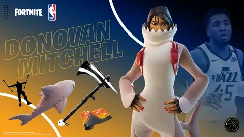 Fortnite nba locker donovan mitchell