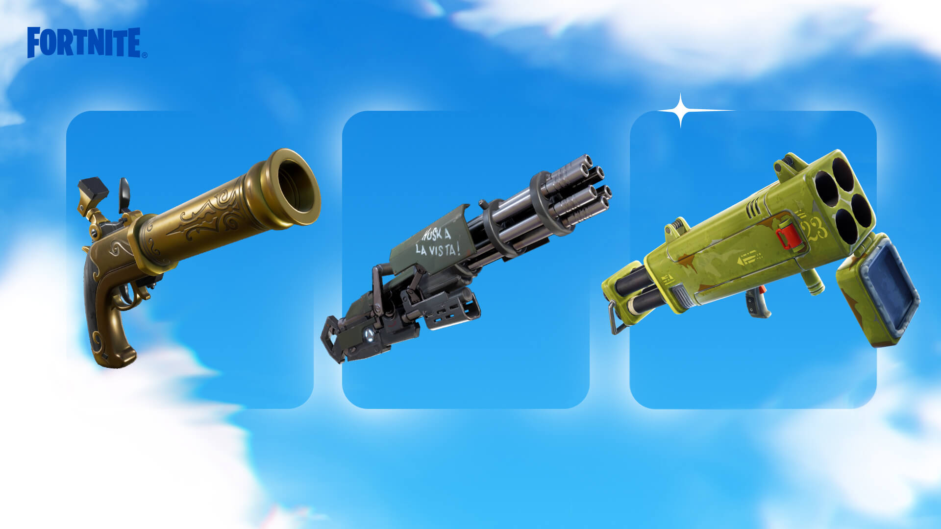 fortnite og flint knock minigun quad launcher