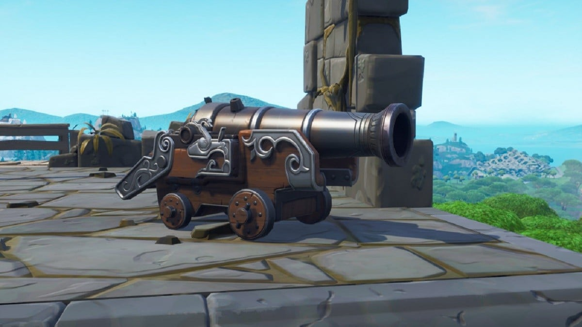 fortnite cañón pirata