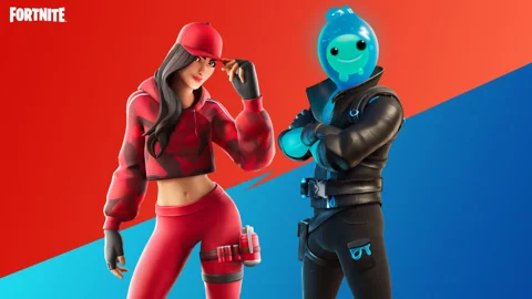 Fortnite red vs blue