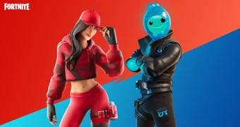 Fortnite red vs blue