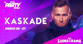 Fortnite rocket league kaskade party royale