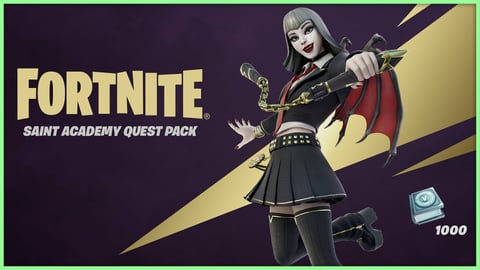 Fortnite saint academy quest pack