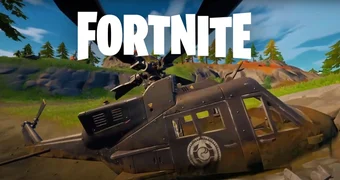 Fortnite schwarzer helikopter