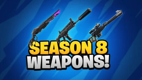 Fortnite season 8 weapons exotic locations