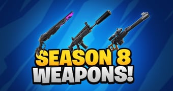 Fortnite season 8 weapons exotic locations