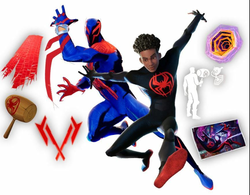 Fortnite spider verse mirales sjin