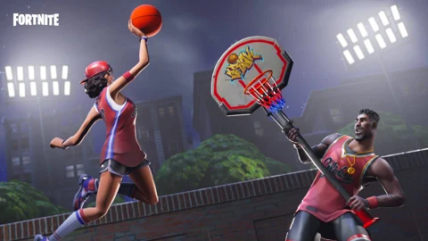 Fortnite sport basketball