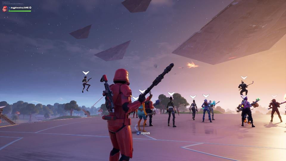 Fortnite Star Wars event crash