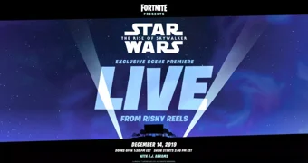 Fortnite star wars special event announcement