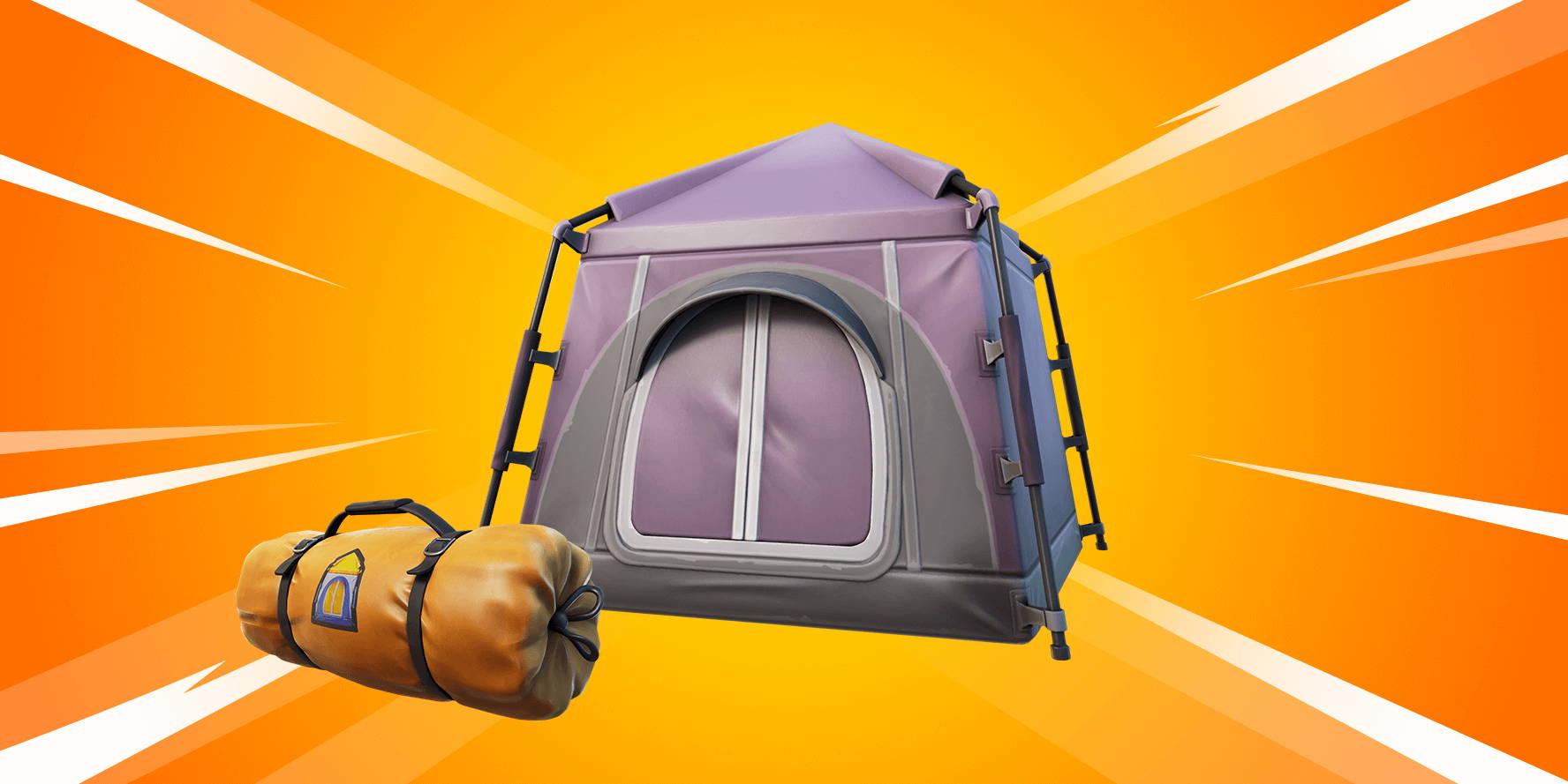 Fortnite tents location how to use