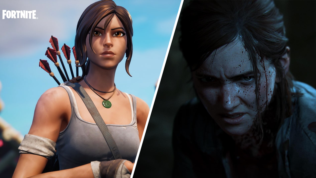 Fortnite the last of us