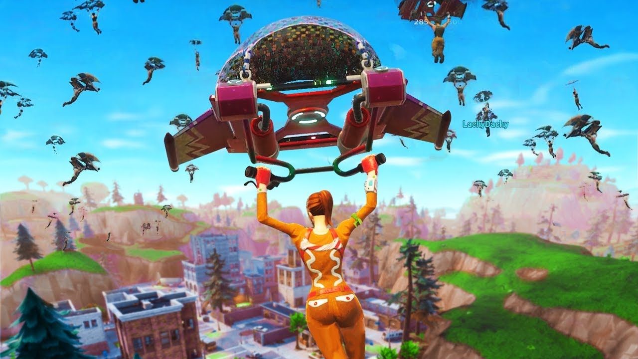 Fortnite tilted towers landing