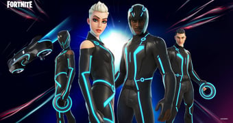 Fortnite tron skins