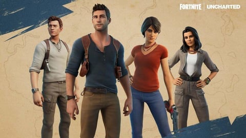 Fortnite uncharted skins trailer release date