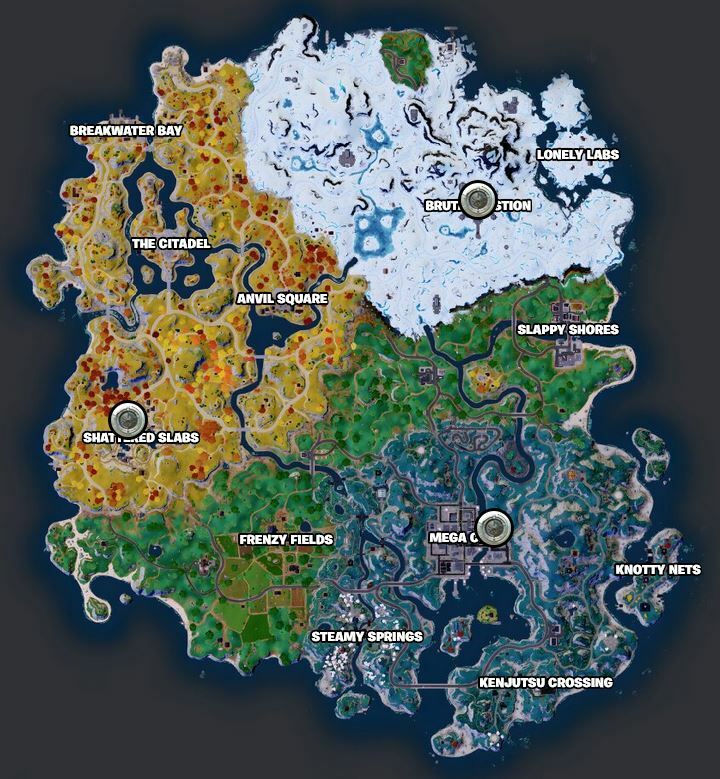 Fortnite Chapter 4 Season 2 Vault Locations Guide Epic Games