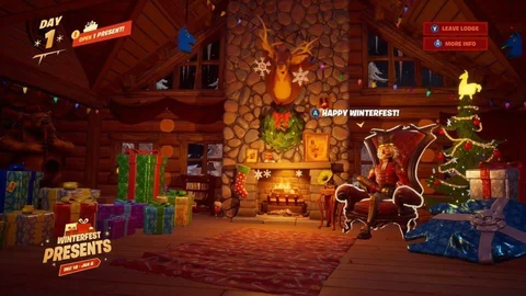 Fortnite winterfest 2019