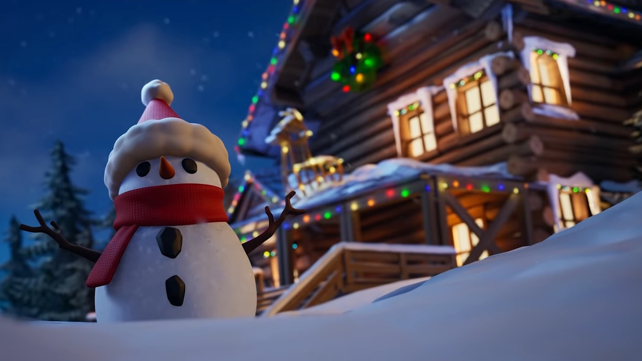 Fortnite winterfest campfire locations