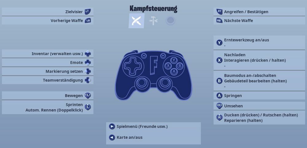 Fortnite Controller Einstellungen