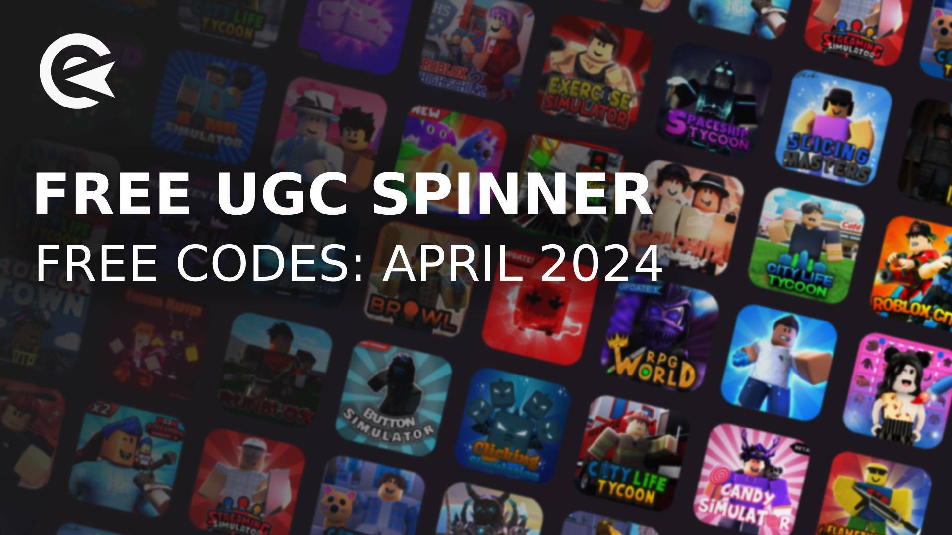 Free ugc spinner codes april 2024