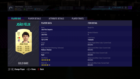 Fut 21 felix card