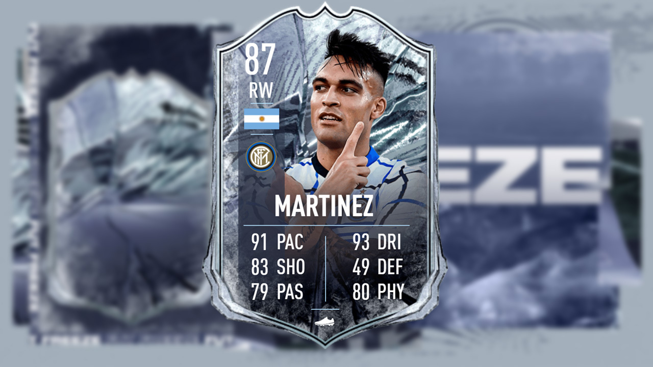 Fut 21 freeze lautaro martinez