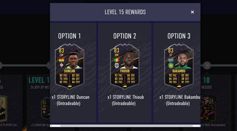 Fut 21 season 3 level 15 belohnungen rewards