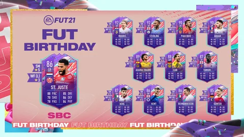 Fut birthday st juste sbc