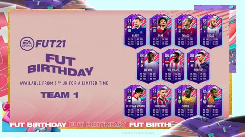 Fut birthday team 1 leak