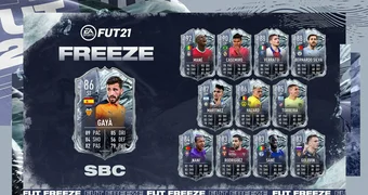 Fut freeze gaya sbc