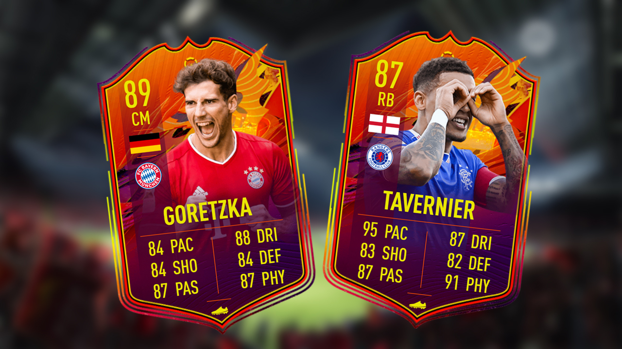 FUT Headliners Upgrades für Leon Goretzka und James Tavernier