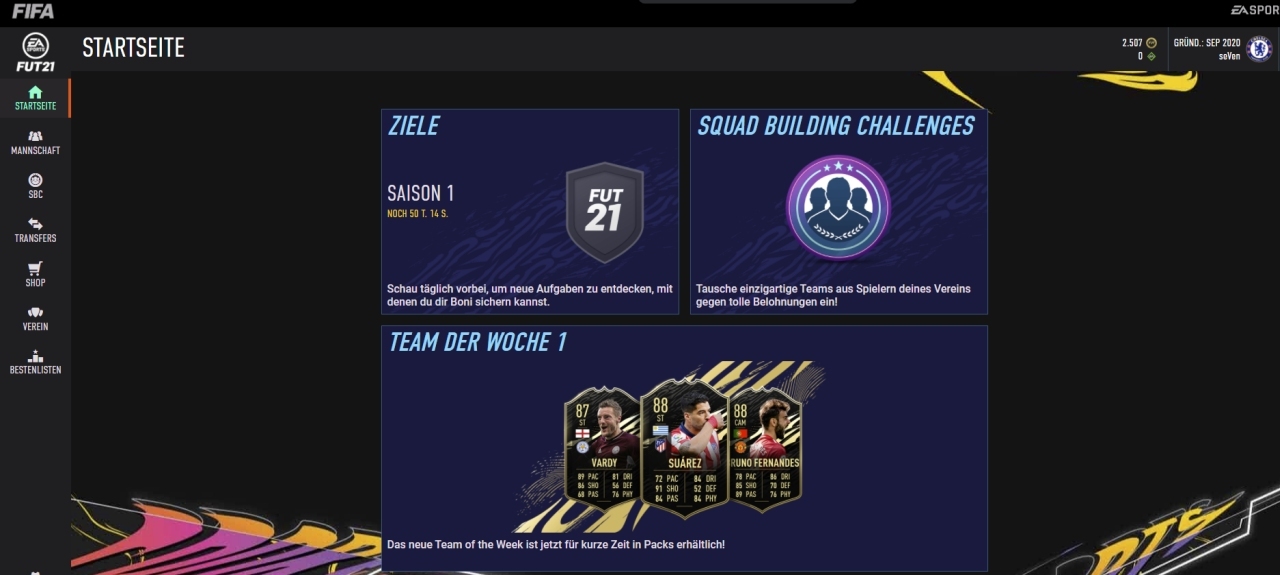 The FUT Web-App for FIFA 21 is now available