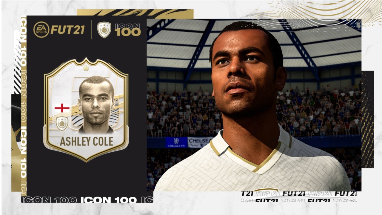 Außenverteidiger Ashley Cole als neue FUT 21 Icon