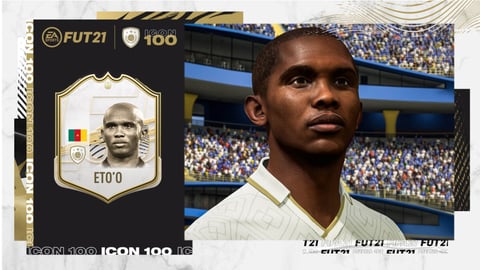 Fut21 icons samuel etoo