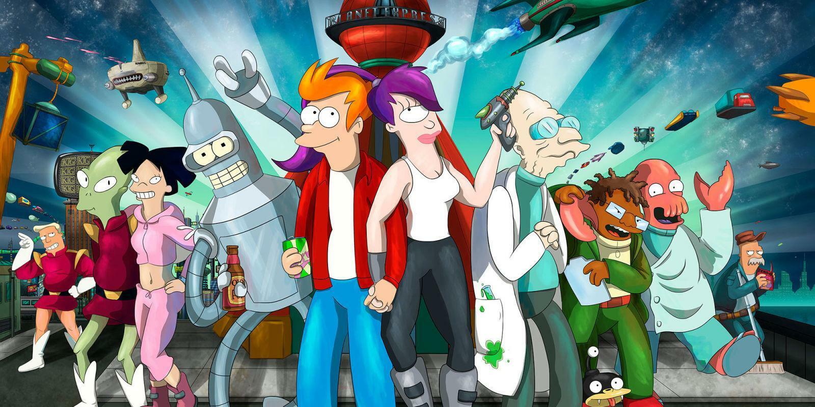 imagen de reinicio de Futurama