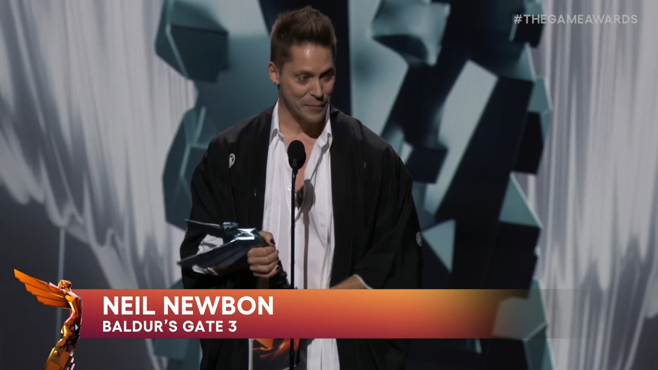 Game Awards 2023 Neil Newbon speech