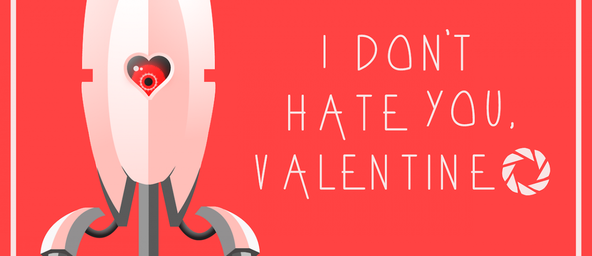 Games with special someone valentines day glados