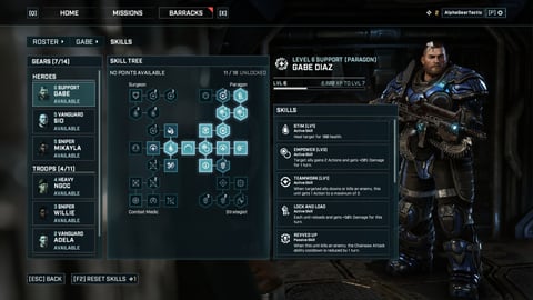 Gears tactics skill tree