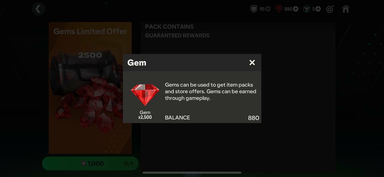 Get Gems FC Mobile