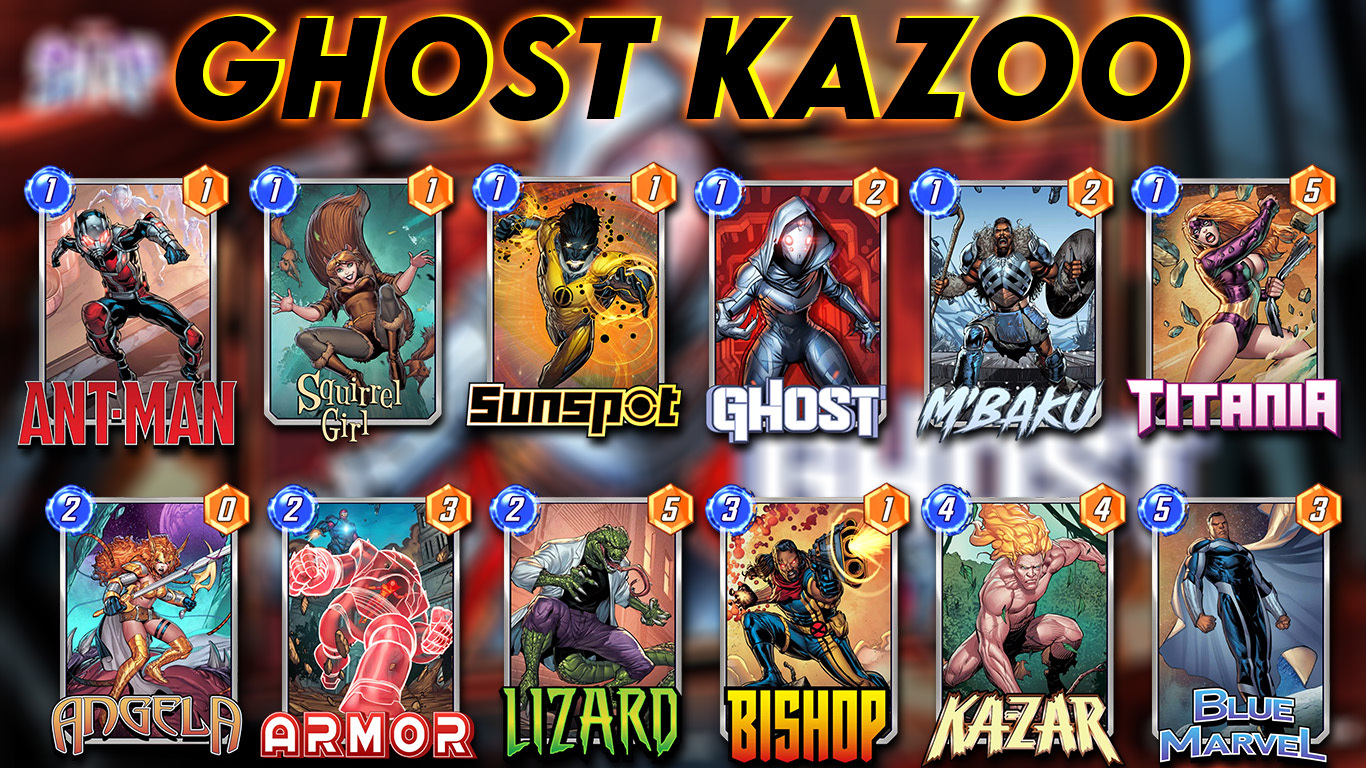 Ghost Kazoo deck profile. | © Marvel