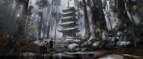 Ghost of tsushima artwork