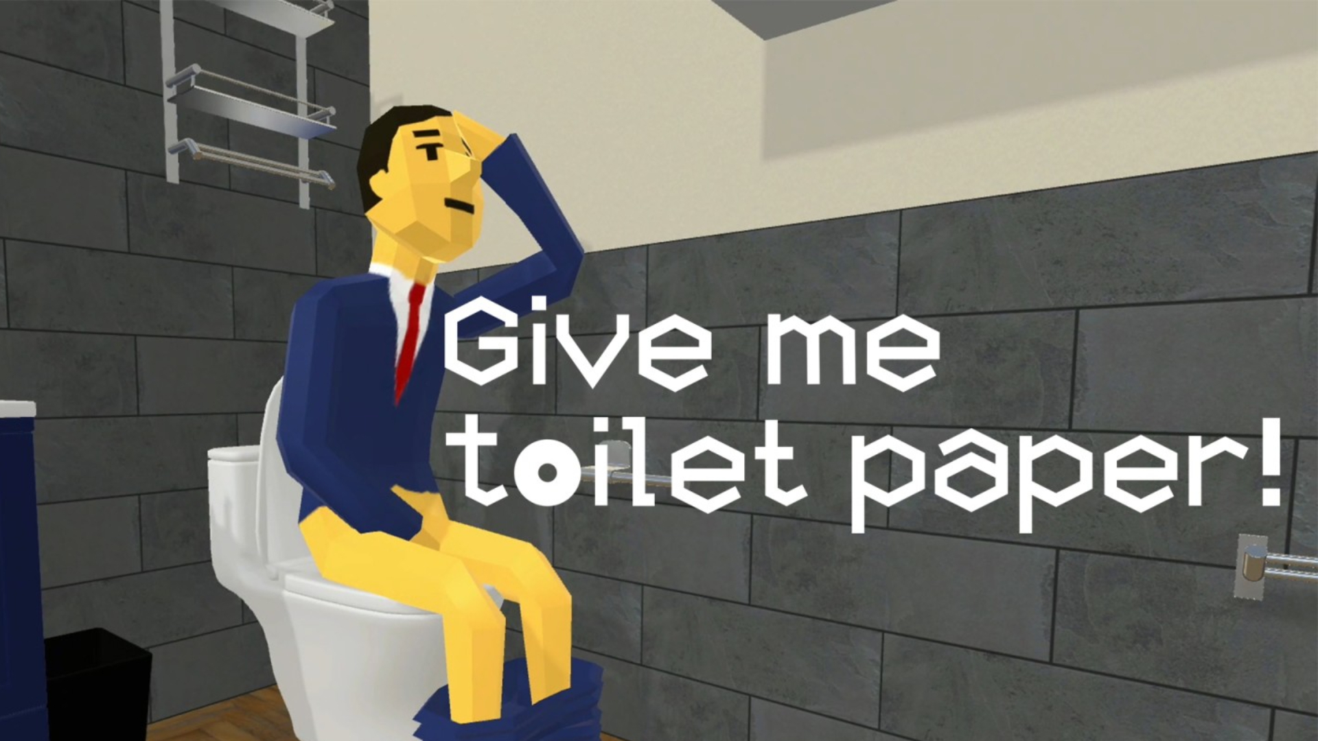 Give me toilet paper game toilet roll controller