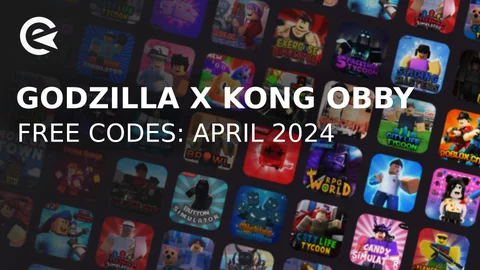 Godzilla x kong obby codes april